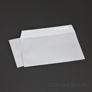 Белый офсет, 80 гр/м2, Прямой клапан, Декстрин, 